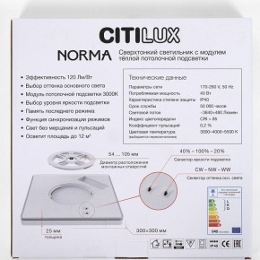 Накладной светильник Citilux Norma CL748K301 в Надыме - nadym.ok-mebel.com | фото 8