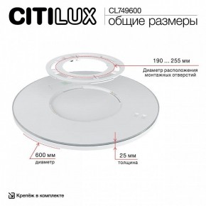 Накладной светильник Citilux NORMA CL749600 в Надыме - nadym.ok-mebel.com | фото 12