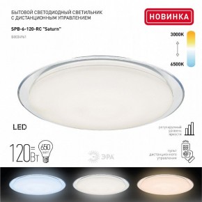 Накладной светильник Эра Классик SPB-6-120-RC Saturn (С) в Надыме - nadym.ok-mebel.com | фото 3