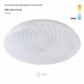 Накладной светильник Эра Slim SPB-6 Slim 3 24-6K в Надыме - nadym.ok-mebel.com | фото 2