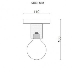 Накладной светильник Imperiumloft RH Utilitaire Socket 48,071 в Надыме - nadym.ok-mebel.com | фото 7