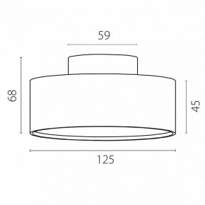 Накладной светильник Lightstar Acuto 215937 в Надыме - nadym.ok-mebel.com | фото 3