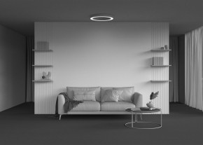Накладной светильник Maytoni Lua C093CL-45W3K-W в Надыме - nadym.ok-mebel.com | фото 7