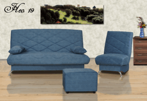 Комплект мягкой мебели НЕО 19 (3+1+ Пуф) в Надыме - nadym.ok-mebel.com | фото 1