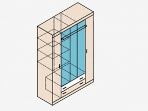 НИКА Н13 Шкаф для одежды в Надыме - nadym.ok-mebel.com | фото 5