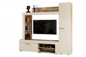 НИКОЛЬ Гостиная (Дуб крафт серый/софт айвори) в Надыме - nadym.ok-mebel.com | фото