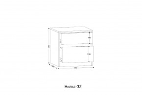НИЛЬС - 32 Тумба в Надыме - nadym.ok-mebel.com | фото 2