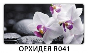 Обеденный раздвижной стол Бриз с фотопечатью Орхидея R041 в Надыме - nadym.ok-mebel.com | фото 2