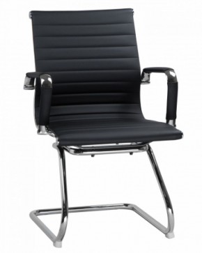 Офисное кресло для посетителей LMR-102N Черный в Надыме - nadym.ok-mebel.com | фото 1