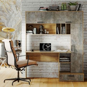 Письменный стол Техно (крафт/бетон) в Надыме - nadym.ok-mebel.com | фото 3