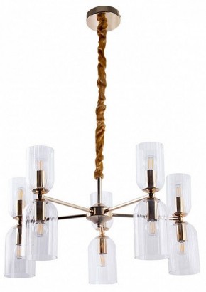 Подвесная люстра Arte Lamp Charm A1623LM-10GO в Надыме - nadym.ok-mebel.com | фото