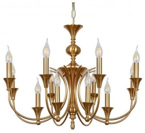 Подвесная люстра Arte Lamp Collinetta A4094LM-12PB в Надыме - nadym.ok-mebel.com | фото