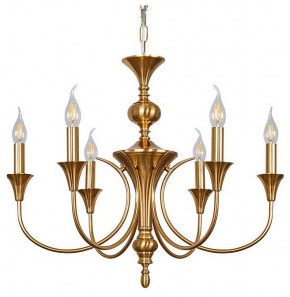 Подвесная люстра Arte Lamp Collinetta A4094LM-6PB в Надыме - nadym.ok-mebel.com | фото
