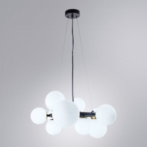 Подвесная люстра Arte Lamp Gemini A2243SP-10BK в Надыме - nadym.ok-mebel.com | фото 3