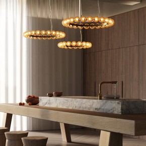 Подвесная люстра Maytoni Ambre MOD331PL-L42BS3K в Надыме - nadym.ok-mebel.com | фото 3