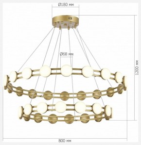 Подвесная люстра ST-Luce MONRO SL6610.203.36 в Надыме - nadym.ok-mebel.com | фото 4