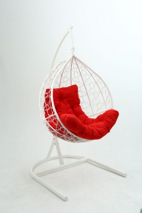 Подвесное кресло Бароло (белый/красный) в Надыме - nadym.ok-mebel.com | фото