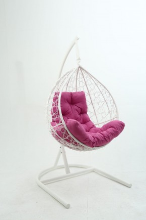 Подвесное кресло Бароло (белый/розовый) в Надыме - nadym.ok-mebel.com | фото