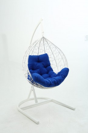 Подвесное кресло Бароло (белый/синий) в Надыме - nadym.ok-mebel.com | фото