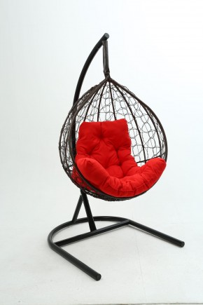 Подвесное кресло Бароло (коричневый/красный) в Надыме - nadym.ok-mebel.com | фото