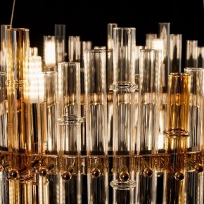 Подвесной светильник Arte Lamp Crystalla A4111LM-16GO в Надыме - nadym.ok-mebel.com | фото 6