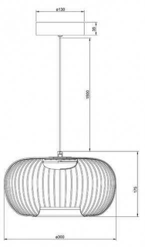 Подвесной светильник Arte Lamp Flare A3527SP-12BK в Надыме - nadym.ok-mebel.com | фото 3