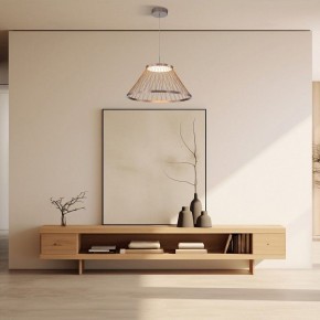 Подвесной светильник Eurosvet Cesta 40017/1 LED коричневый в Надыме - nadym.ok-mebel.com | фото 4