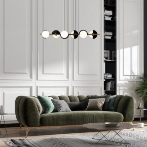 Подвесной светильник Eurosvet Moity 70149/6 черный/латунь Smart в Надыме - nadym.ok-mebel.com | фото 4