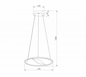 Подвесной светильник Eurosvet Occhio 40026/1 LED серый в Надыме - nadym.ok-mebel.com | фото 5