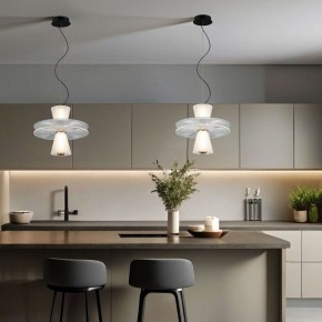 Подвесной светильник Eurosvet Titania 40028/1 LED белый в Надыме - nadym.ok-mebel.com | фото 3