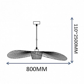 Подвесной светильник Imperiumloft HAT Black ﻿HAT01 в Надыме - nadym.ok-mebel.com | фото 3