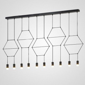 Подвесной светильник Imperiumloft Via Wireflow polyhedral Via01 в Надыме - nadym.ok-mebel.com | фото