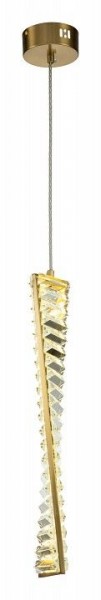 Подвесной светильник Indigo Frizzante 12015/1P Brass в Надыме - nadym.ok-mebel.com | фото 3