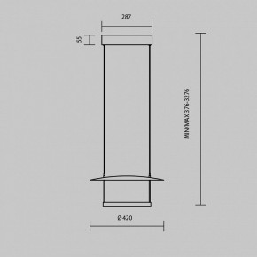 Подвесной светильник Maytoni Ambience MOD280PL-L23B3K1 в Надыме - nadym.ok-mebel.com | фото 4