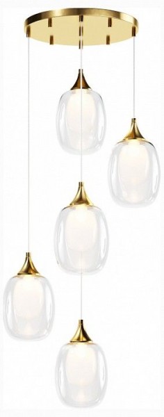 Подвесной светильник Maytoni Aura MOD016PL-05BS в Надыме - nadym.ok-mebel.com | фото