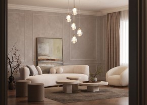 Подвесной светильник Maytoni Aura MOD016PL-05BS в Надыме - nadym.ok-mebel.com | фото 4