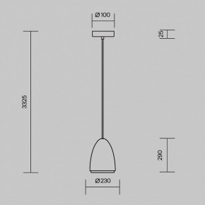 Подвесной светильник Maytoni Pilastro MOD430PL-01CM в Надыме - nadym.ok-mebel.com | фото 5