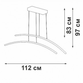 Подвесной светильник Vitaluce V2709 V2709-8/2S в Надыме - nadym.ok-mebel.com | фото 3