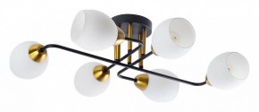 Потолочная люстра Arte Lamp Andrea A8141PL-6BK в Надыме - nadym.ok-mebel.com | фото