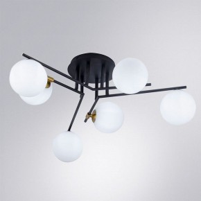 Потолочная люстра Arte Lamp Gemini A2243PL-6BK в Надыме - nadym.ok-mebel.com | фото 2