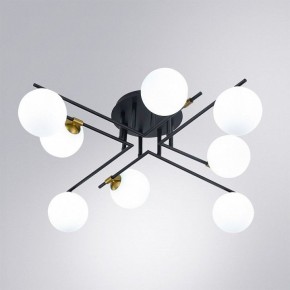 Потолочная люстра Arte Lamp Gemini A2243PL-8BK в Надыме - nadym.ok-mebel.com | фото 2