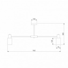 Потолочная люстра Eurosvet Vegga 70160/12 хром Smart в Надыме - nadym.ok-mebel.com | фото 4