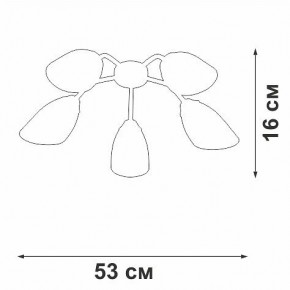 Потолочная люстра Vitaluce V31950 V31950/5PL в Надыме - nadym.ok-mebel.com | фото 3
