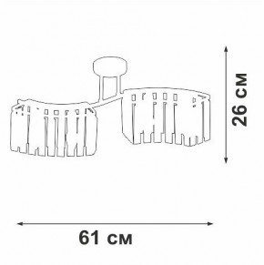 Потолочная люстра Vitaluce V5884 V5884-0/4PL в Надыме - nadym.ok-mebel.com | фото 4