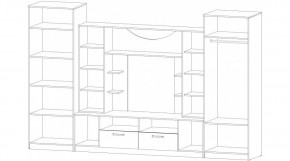 ПРЕМЬЕР Гостиная (Анкор светлый) в Надыме - nadym.ok-mebel.com | фото 3