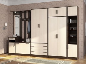 Прихожая ДИАНА-4 сек №3 (Венге/Дуб молочный) в Надыме - nadym.ok-mebel.com | фото 3