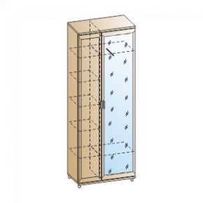 Прихожая Мелисса композиция 1 (Снежный ясень) в Надыме - nadym.ok-mebel.com | фото 2