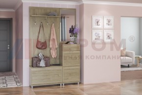 Прихожая Мелисса композиция 8 (Гикори Джексон светлый) в Надыме - nadym.ok-mebel.com | фото