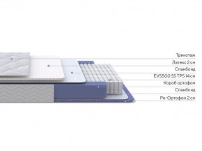 PROxSON Матрас Active Duo S/F (Ткань Трикотаж Эко) 140x195 в Надыме - nadym.ok-mebel.com | фото 2