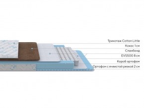 PROxSON Матрас Медвежонок (Cotton Little PROSON) 120x140 в Надыме - nadym.ok-mebel.com | фото 3